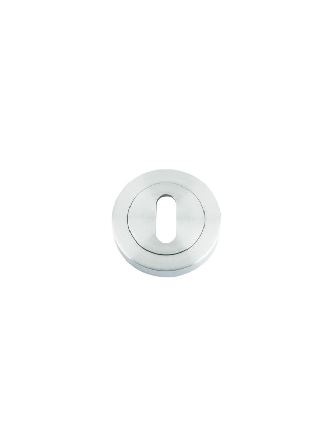 Zoo Hardware Standard profile escutcheon - Satin Chrome