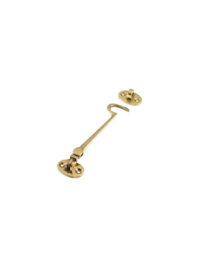 Zoo Hardware Cabin Hook (HeavyWeight) 6" - Brass
