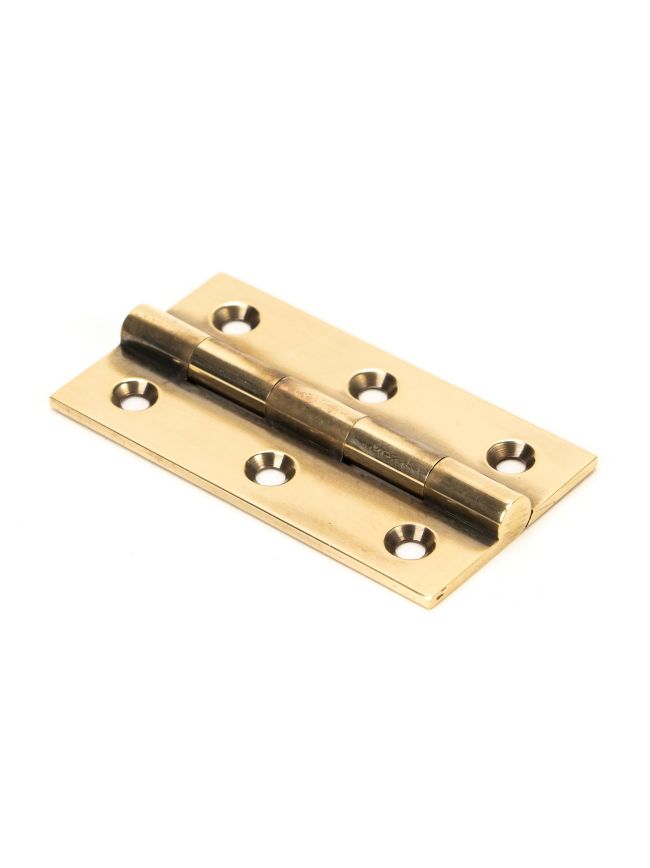 Aged Brass 2.5" Butt Hinge (pair)