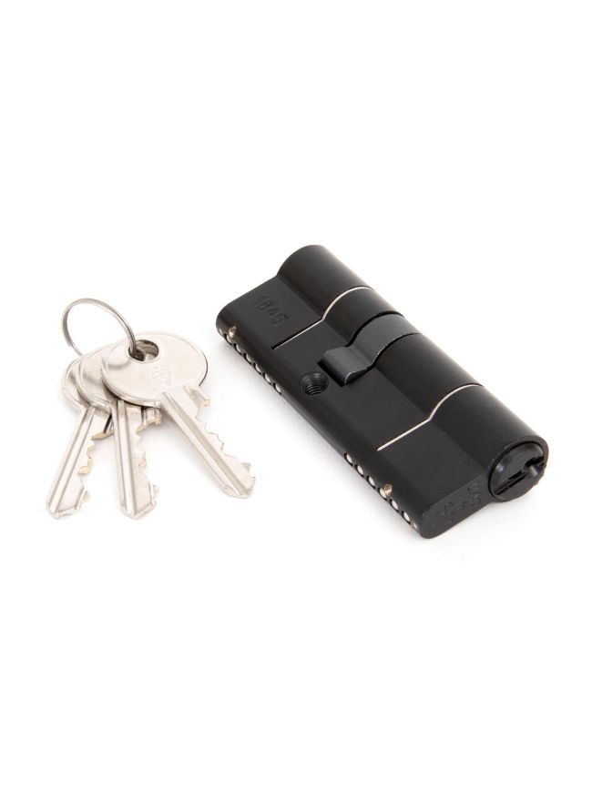 Black 35/45 6pin Euro Cylinder