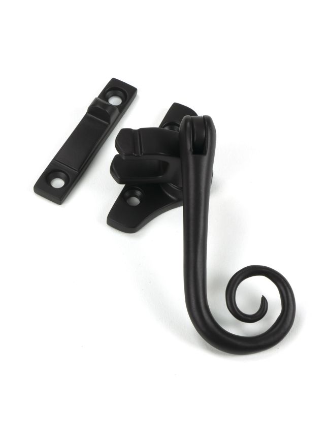 Aged Bronze Night-Vent Locking Monkeytail Fastener (Steel Window)