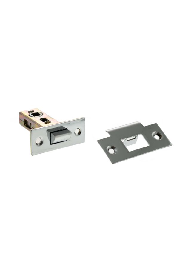 Atlantic Bolt Through Tubular Latch 2.5" - Polished Chrome