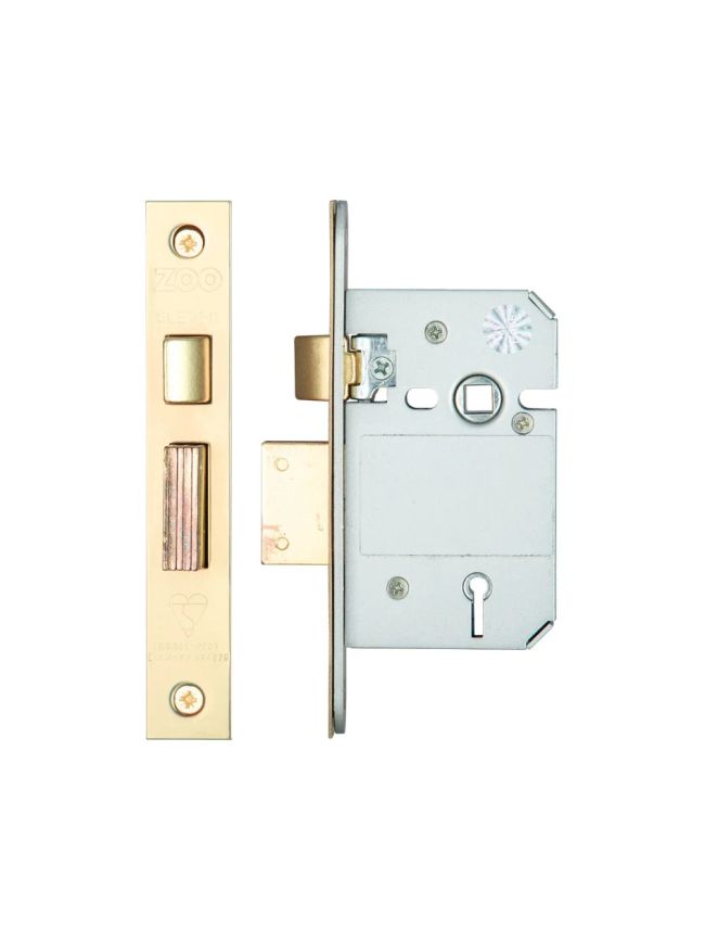 Zoo Hardware British Standard 5 Lever Sashlock - 64mm
