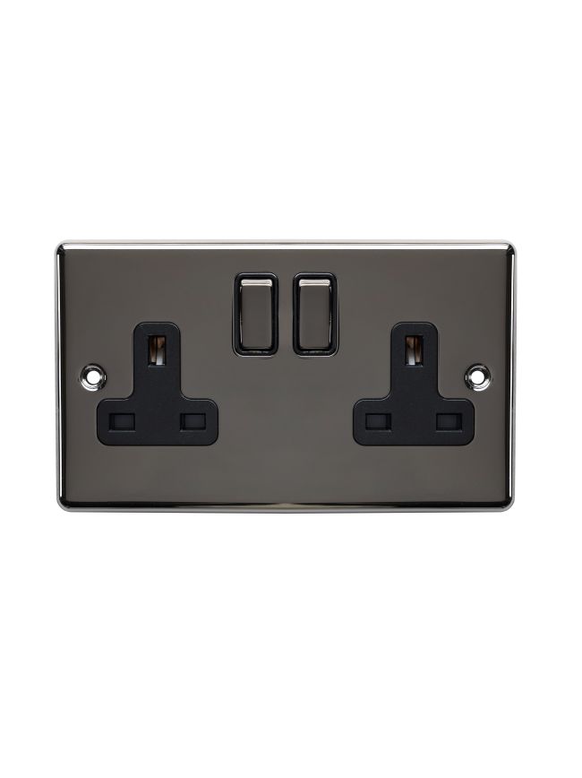 BN Double 13 Amp Switched Socket