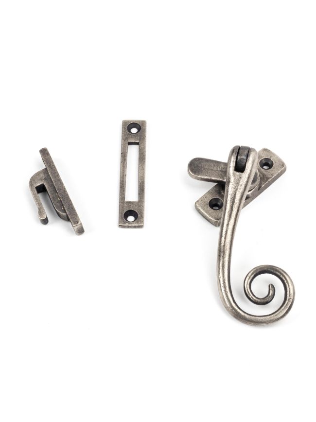 Antique Pewter Monkeytail Fastener