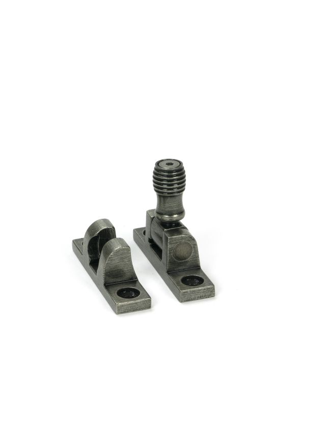 Pewter Beehive Brighton Fastener - Narrow (Square)