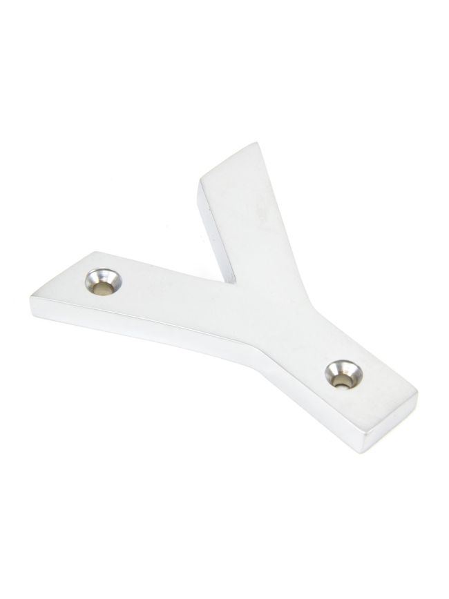 Satin Chrome Letter Y