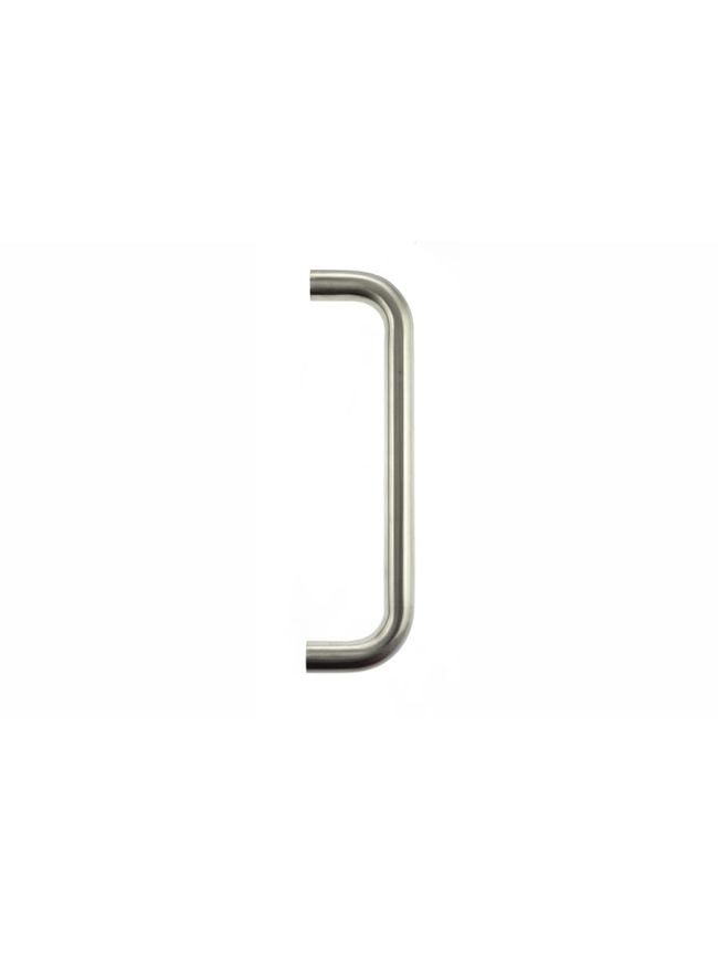 Atlantic D Pull Handle [Bolt Through] 600mm x 19mm - Satin Stainless Steel