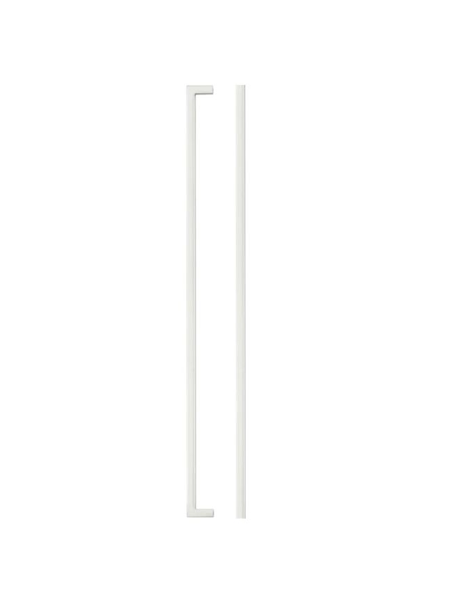 Zoo Hardware Square Block Cabinet handle 448mm CTC Brushed Nickel Finish