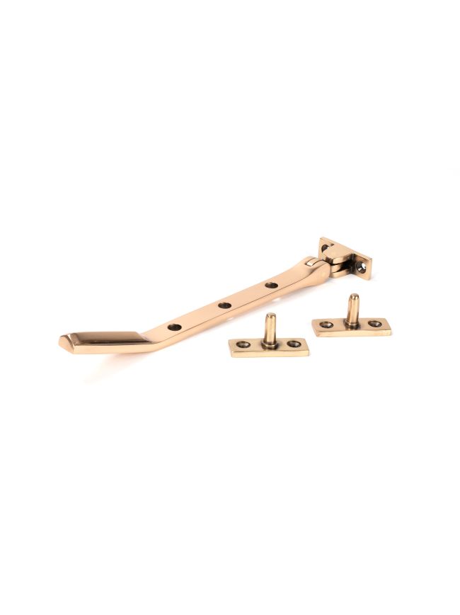 Polished Bronze Art Deco 8" Stay