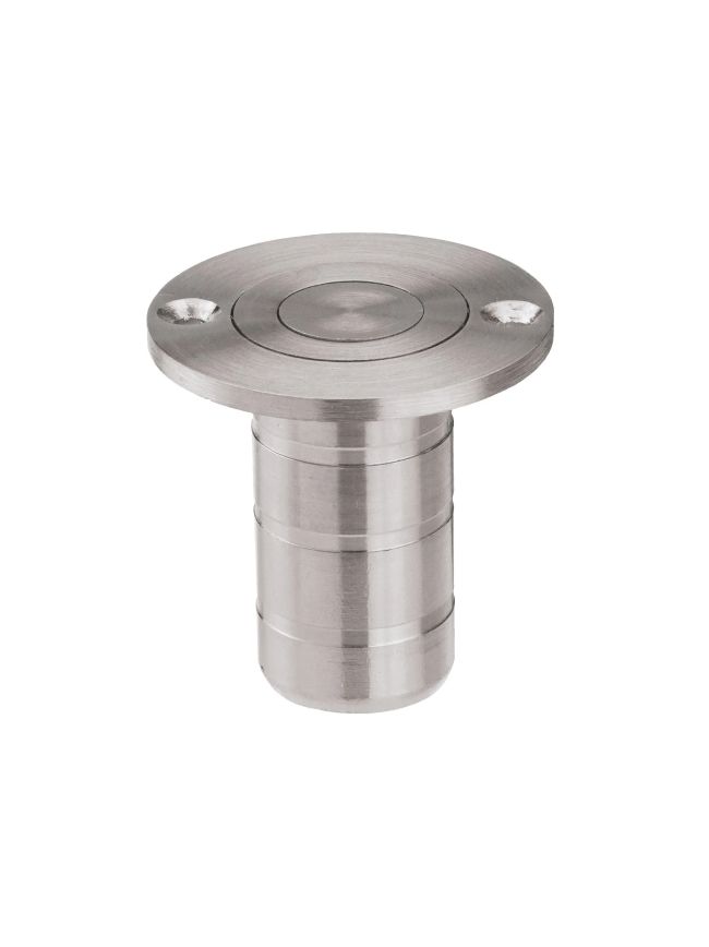 Zoo Hardware Dust Socket for Flush Bolts - Wood 20mm dia. x 38mm - Satin Stainless