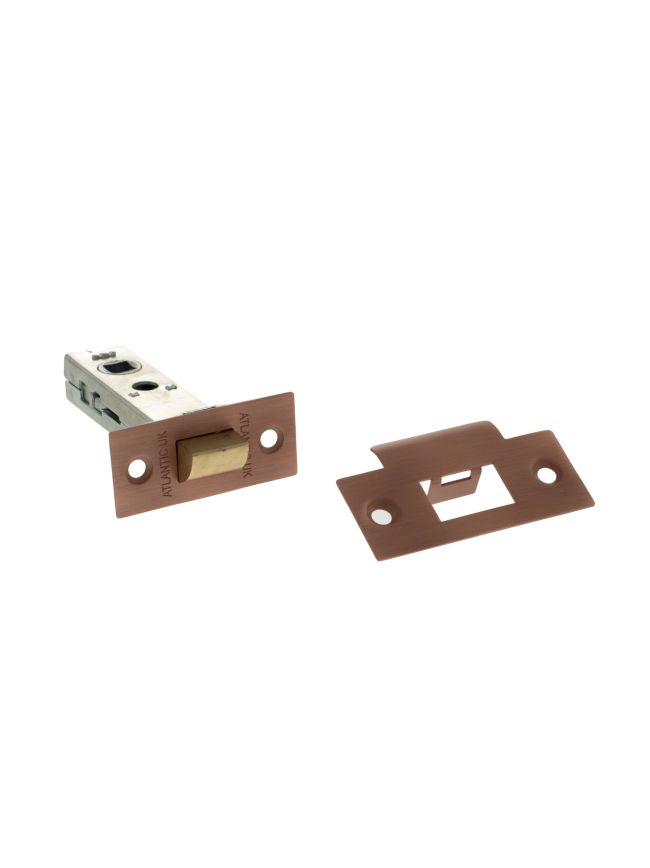 Atlantic Heavy Duty Bolt Through Tubular Latch 3'' - Urban Satin Copper