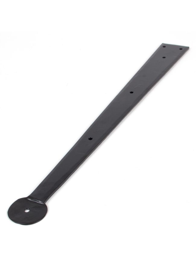 Black 18" Penny End Hinge Front (pair)