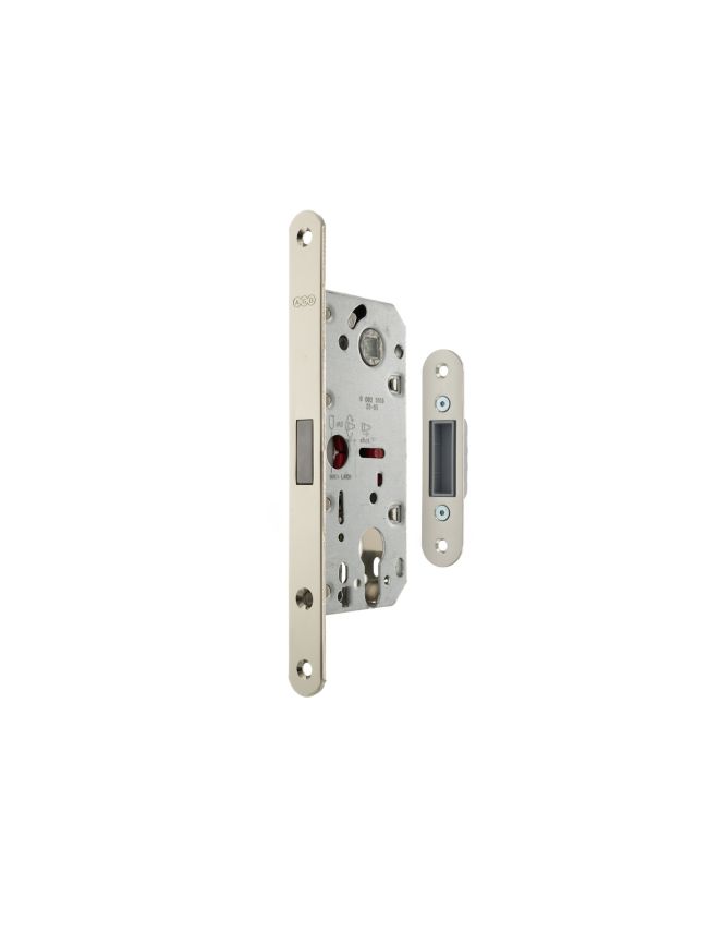 AGB Polaris 2XT Magnetic Euro Profile Sashlock with adjustable strikeplate 35mm backset - Polished Chrome