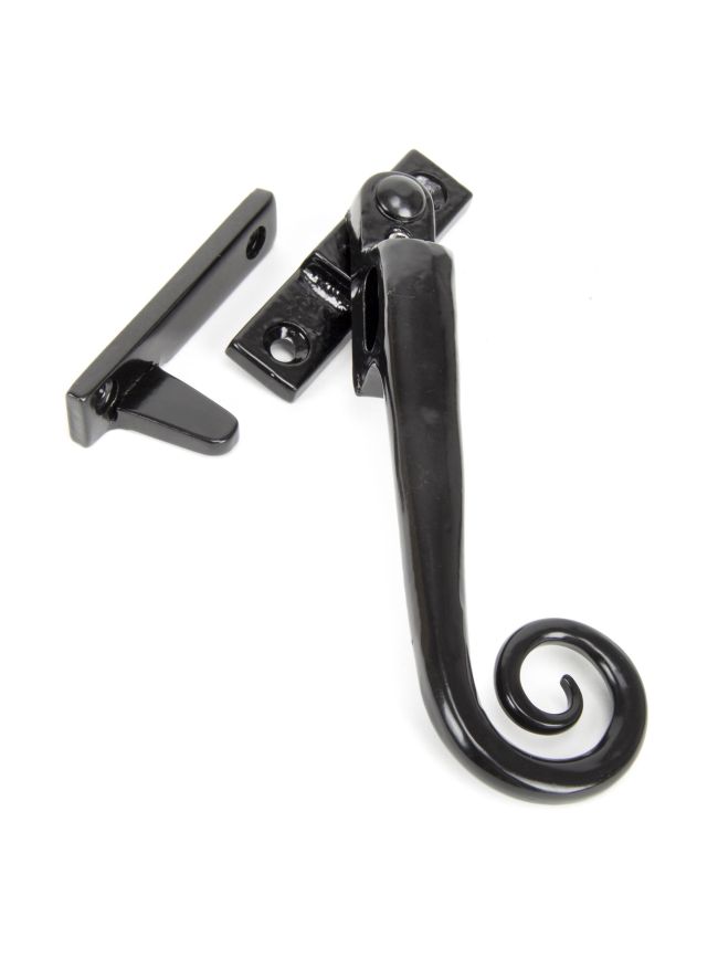 Black Locking Night-Vent Monkeytail Fastener - RH