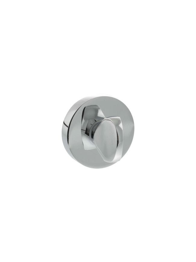 Senza Pari WC Turn and Release on Minimal Round Rose - Polished Chrome