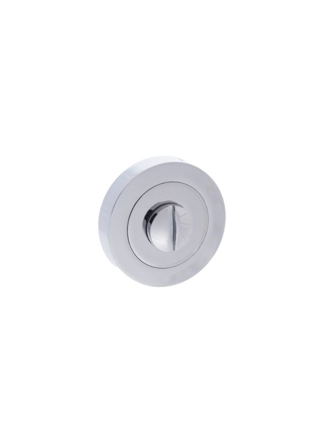 STATUS WC Turn and Release on Round Rose - Polished Chrome