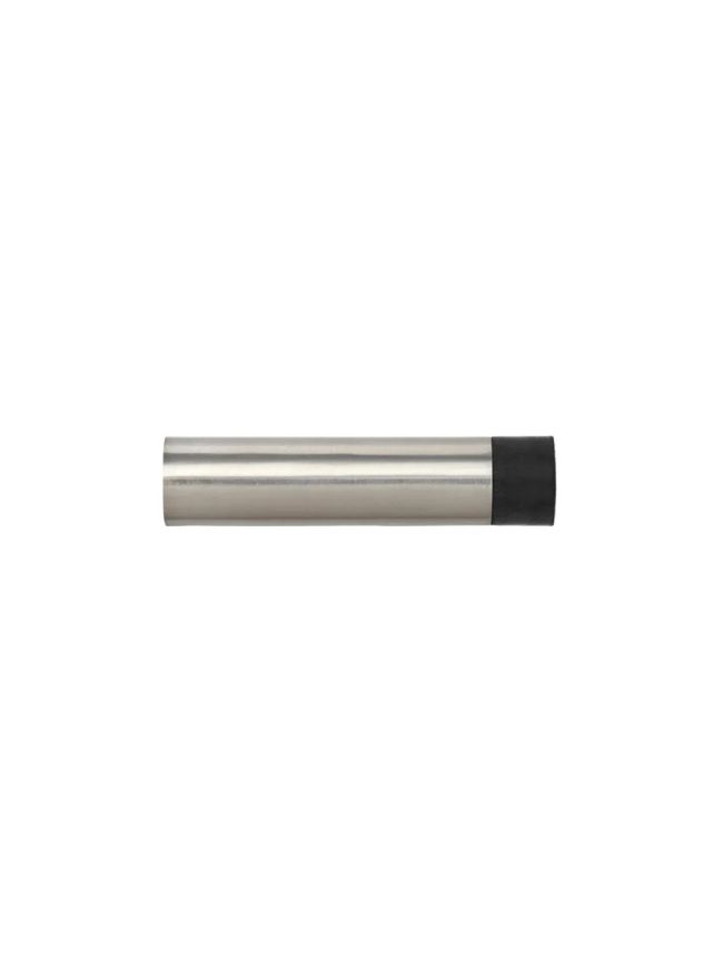 Zoo Hardware Door stop - hollow cylinder - 74mm projection w/o rose - Satin Stainless