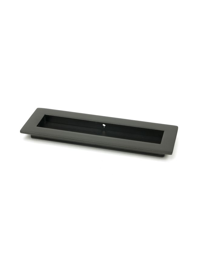Aged Bronze 175mm Plain Rectangular Pull