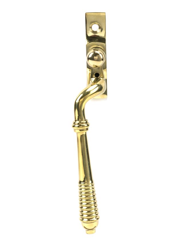 Polished Brass Reeded Espag - LH