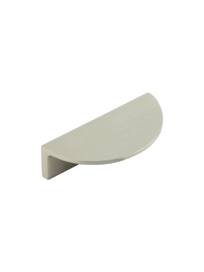 Burlington 80mm Satin Nickel Half Moon Cabinet Handle - By Frelan Hardware - BUR610SN