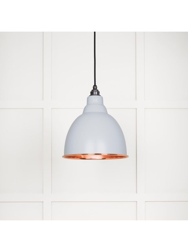 Smooth Copper Brindley Pendant in Birch