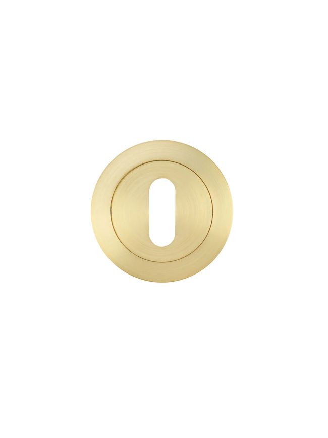 Zoo Hardware Escutcheon standard profile - Satin Brass