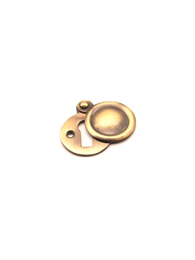 Victorian Key hole Covered Antique Brass