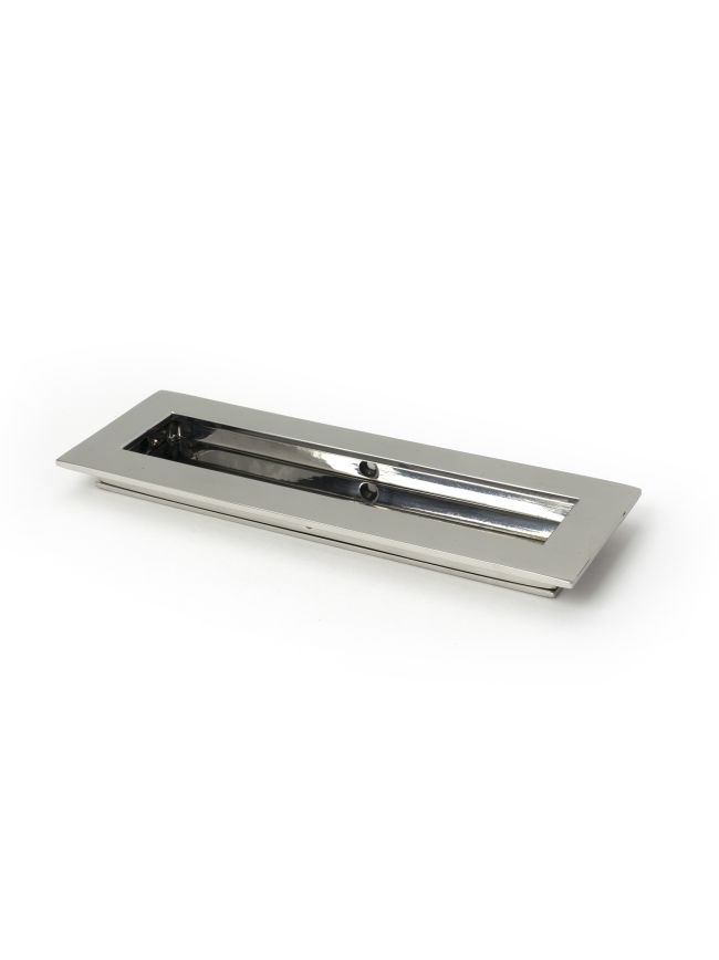 Polished Marine SS (316) 175mm Plain Rectangular Pull