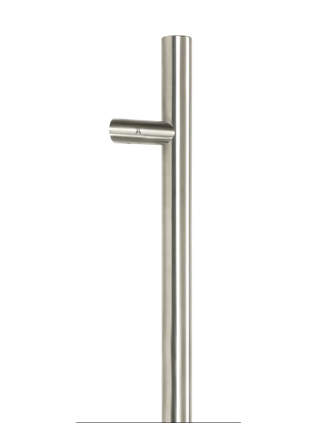 Satin Marine SS (316) 1.5m Offset T Bar Handle Secret Fix 32mm Ø