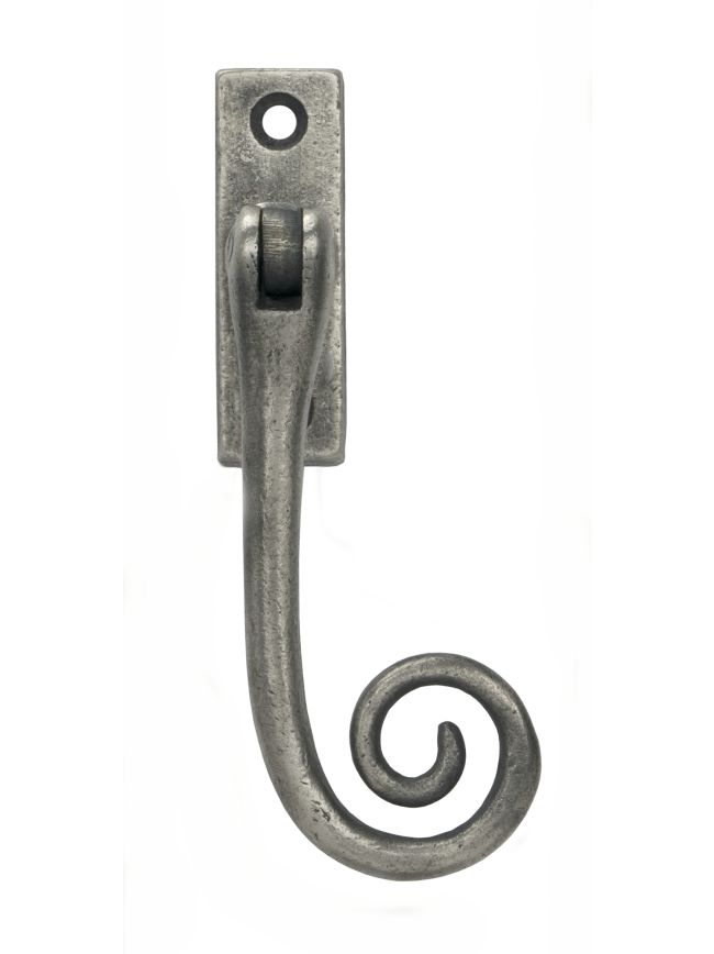Antique Pewter Slim Monkeytail Espag - RH