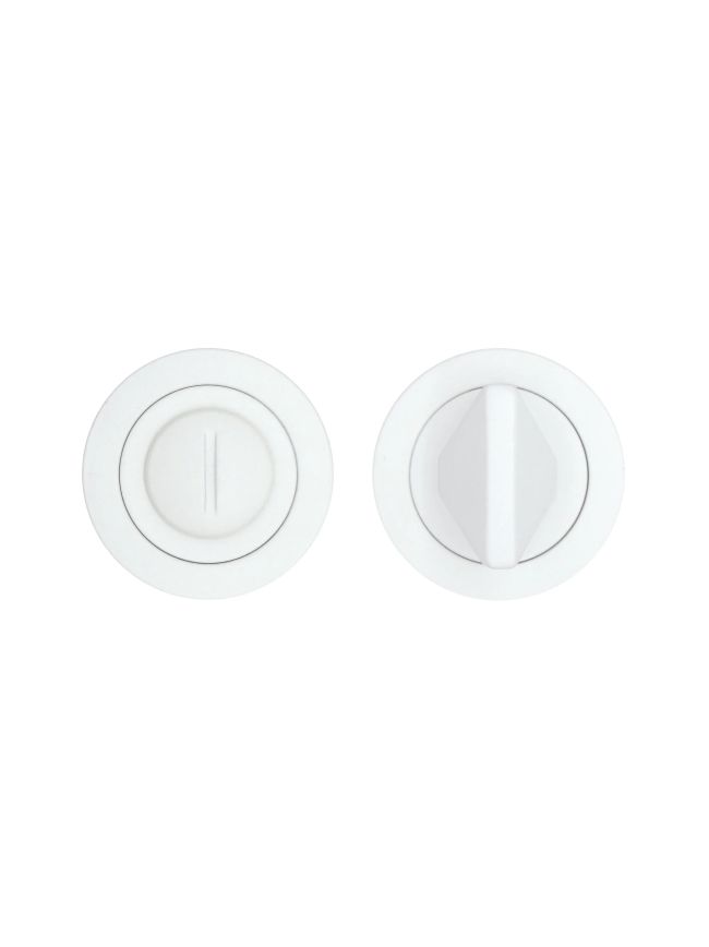 Zoo Hardware Turn and Release - White