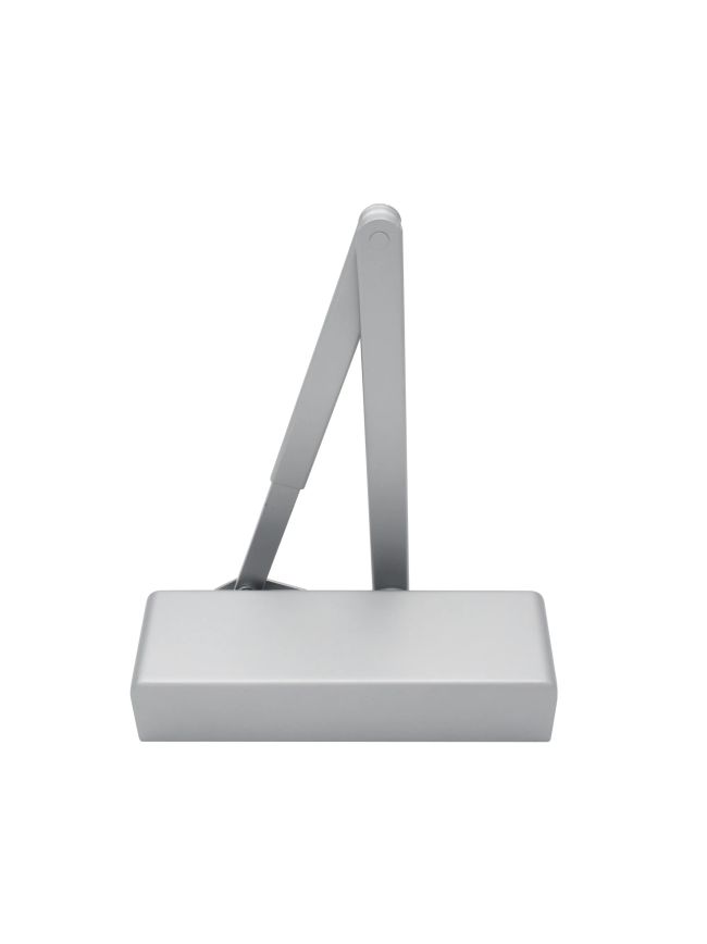 Zoo Hardware Size 2-4 Door Closer - Silver