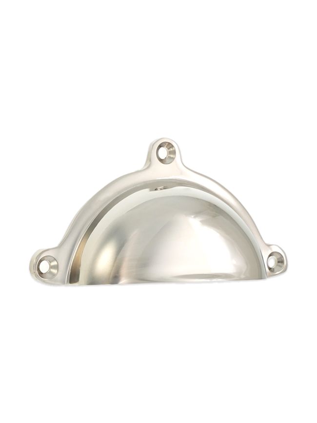Cottage Cup Pull Polished Nickel
