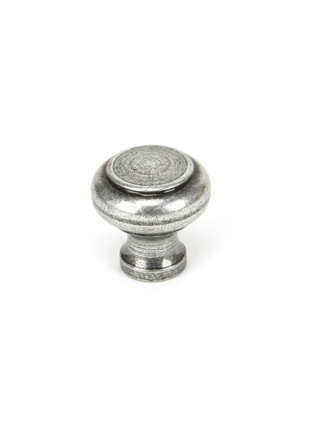 Pewter Regency Cabinet Knob - Small