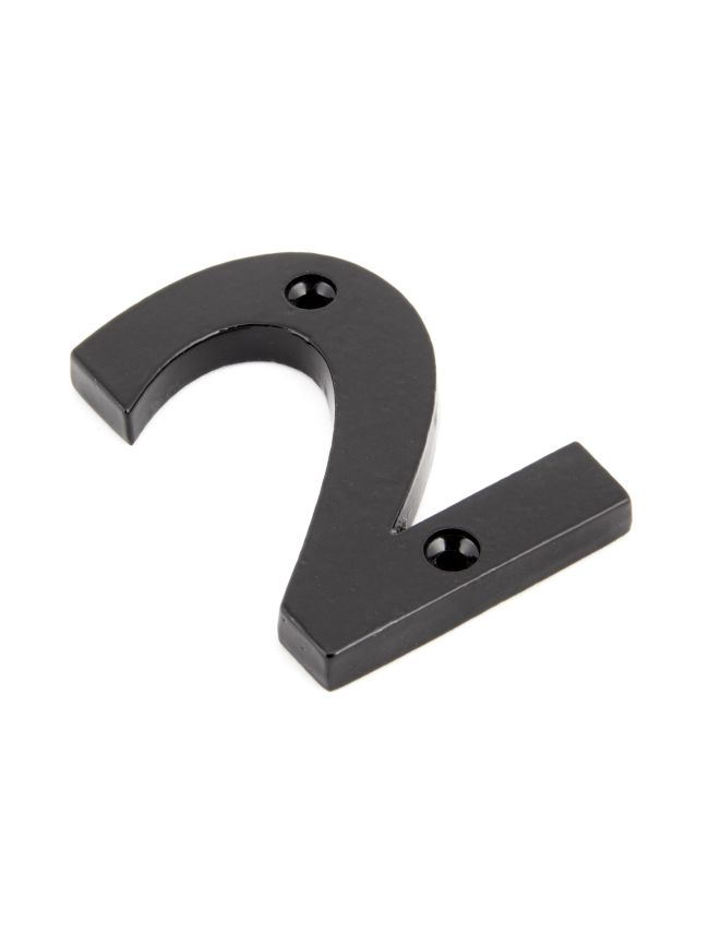 Black Numeral 2