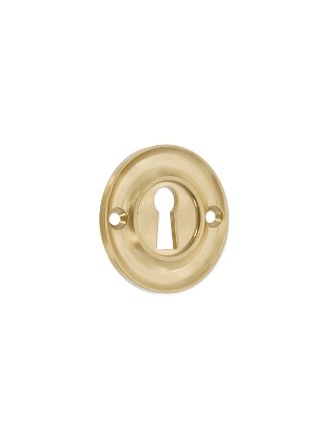 Slimline Standard Escutcheon Satin Brass