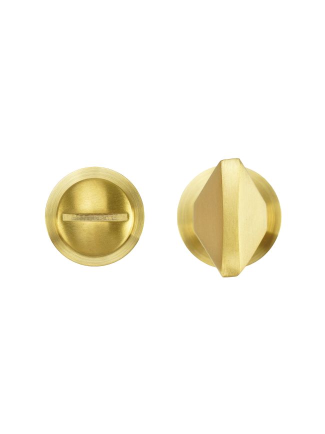 Zoo Hardware Turn and Release - Rosso Mini - PVD Satin Brass