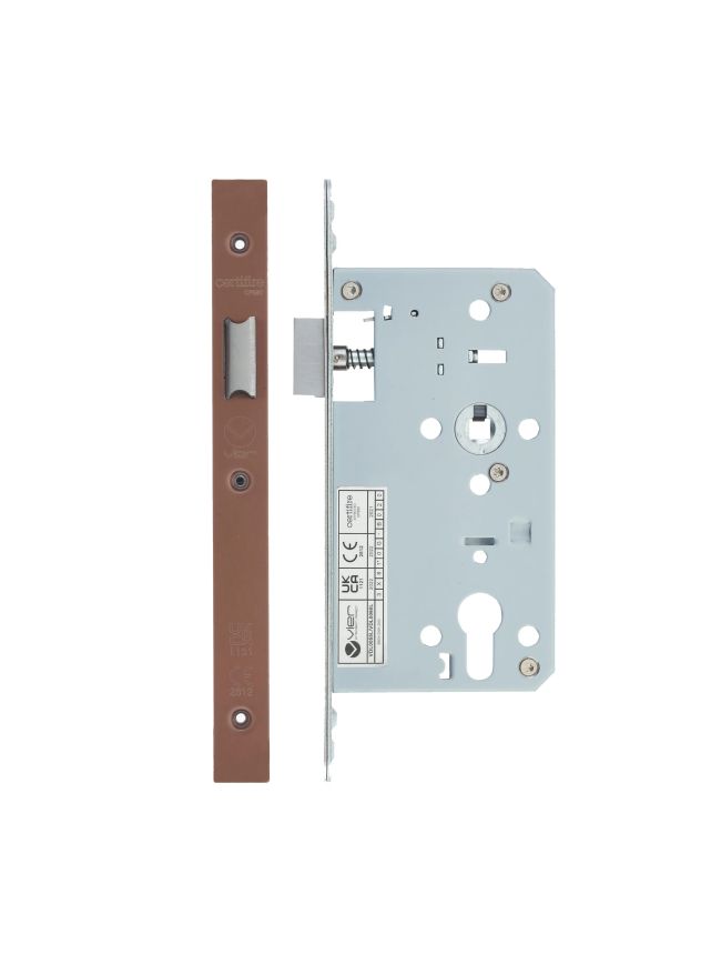 Zoo Hardware 2 Piece - DIN latch - backset 60mm - Bronze