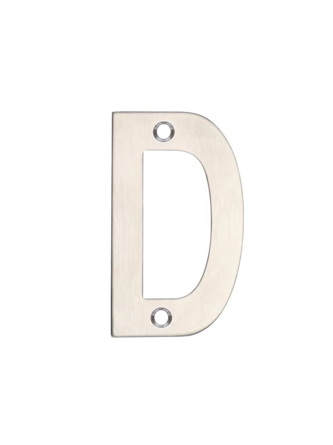 Zoo Hardware Letter - Polished Stainless