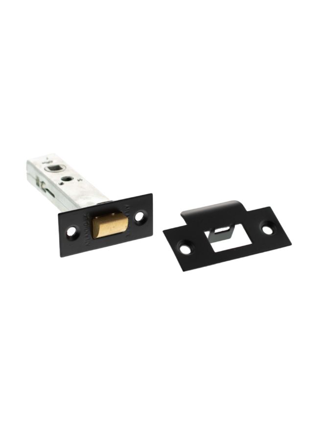 Atlantic Heavy Duty Bolt Through Tubular Latch 4" - Matt Black