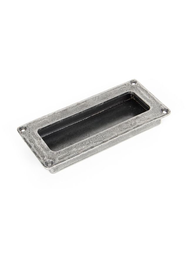 Pewter Flush Handle