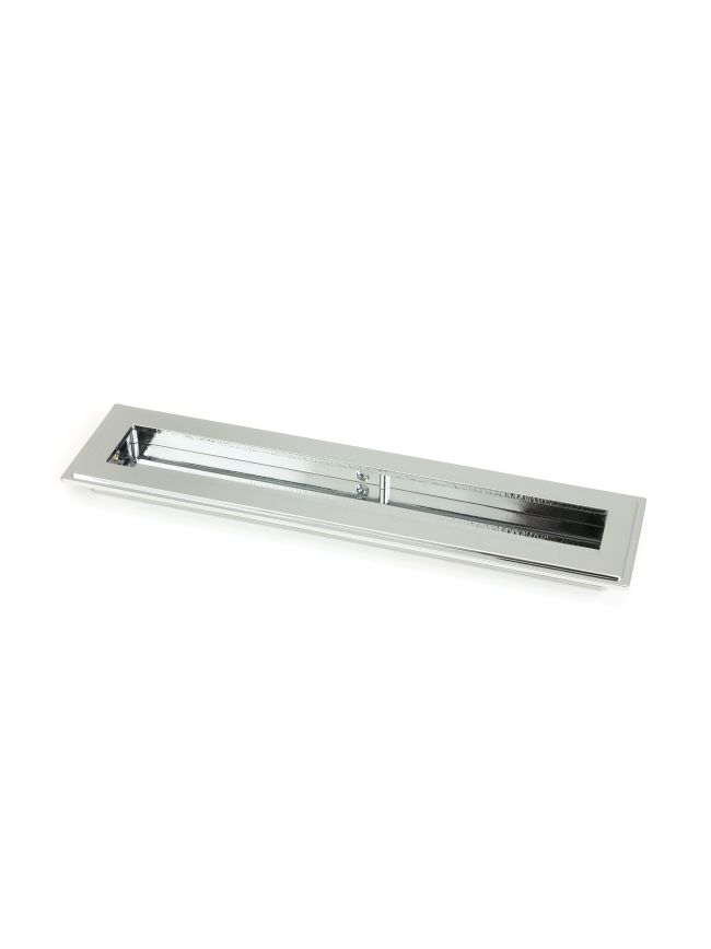 Polished Chrome 250mm Art Deco Rectangular Pull