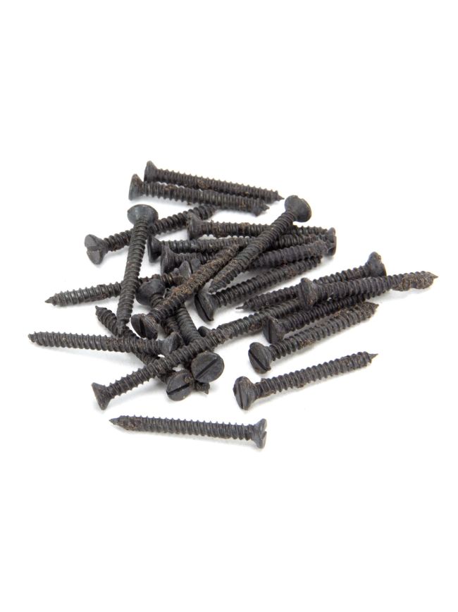 Beeswax 6 x 1¼" Countersunk Screws (25)