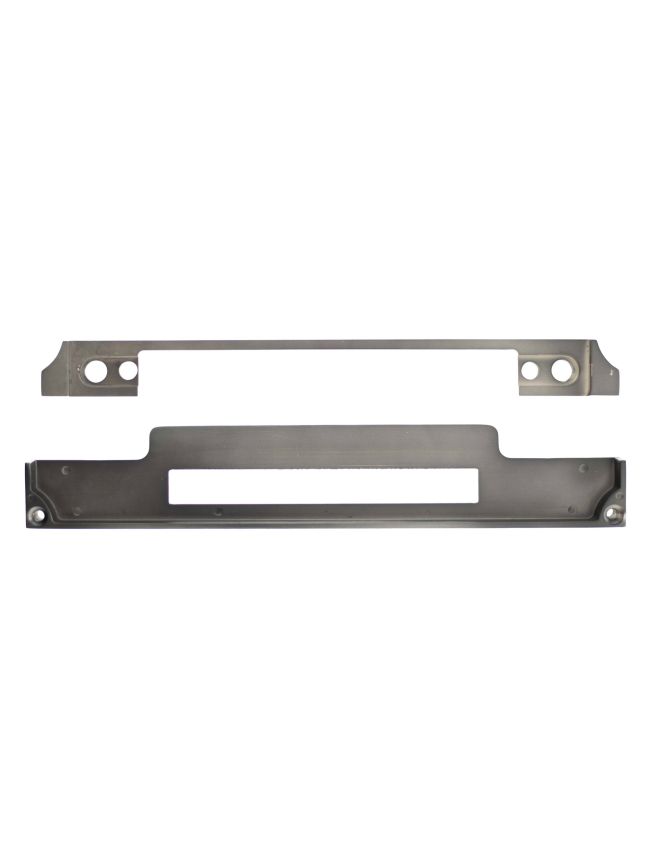 Atlantic DIN Rebate Kit for Euro Profile, Bathroom Lock, Latch, Euro Deadlock - Matt Gun Metal