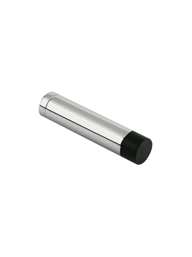Zoo Hardware Door Stop - Cylinder without Rose 70mm - Polished Chrome