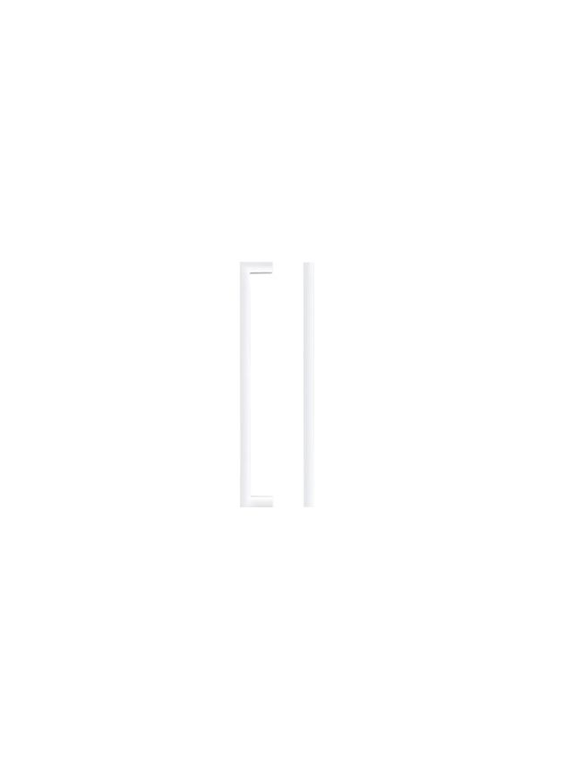 Zoo Hardware Square Block Cabinet handle 192mm CTC Polished Chrome Finish