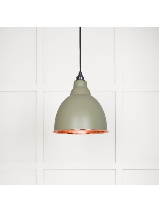 Smooth Copper Brindley Pendant in Tump