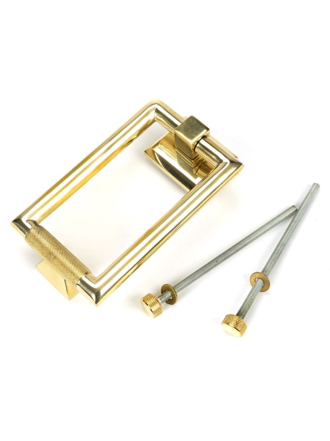 Polished Brass Brompton Door Knocker