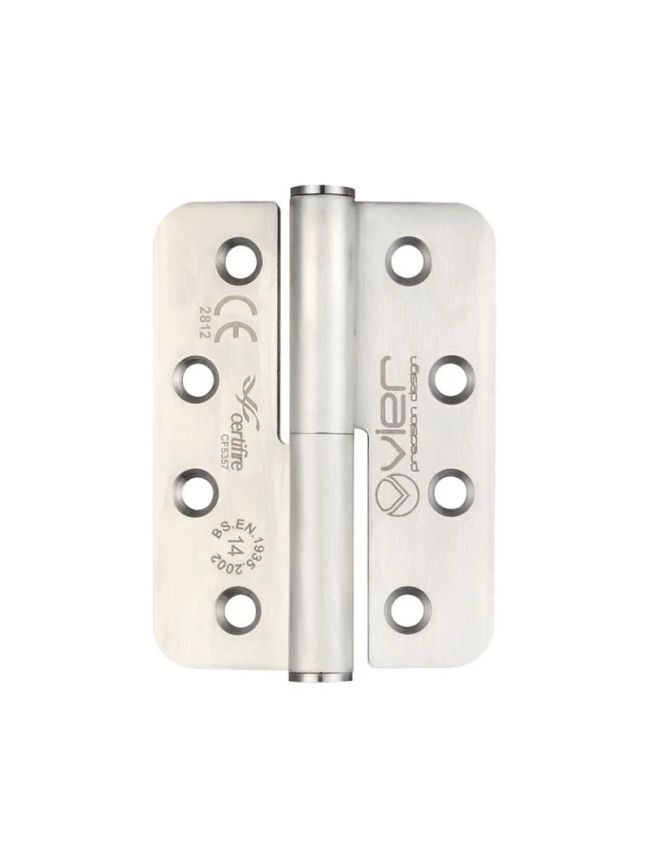 Zoo Hardware Grade 14 - Lift Off Hinge Stainless Steel - Radius - 102x 76 x 3.4mm - Right Hand - Pair